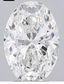 3.10ct Oval Cut Lab Grown Diamond F VS2