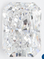 2.37ct Radiant Cut Lab Grown Diamond D VVS1