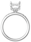 Custom Brooklyn Setting with Diamond Accented Band