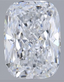 2.70ct Elongated Cushion Cut Lab Grown Diamond D VVS2
