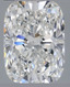 4.09ct Elongated Cushion Cut Lab Grown Diamond F VVS2