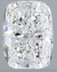 3.50ct Elongated Cushion Cut Lab Grown Diamond E VS1