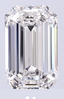 1.95ct Emerald Cut Lab Grown Diamond F VVS2