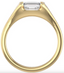 Custom East-West Solitaire Setting