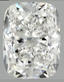 3.07ct Elongated Cushion Cut Lab Grown Diamond F VVS2