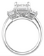 Custom Trapezoid Accented Setting
