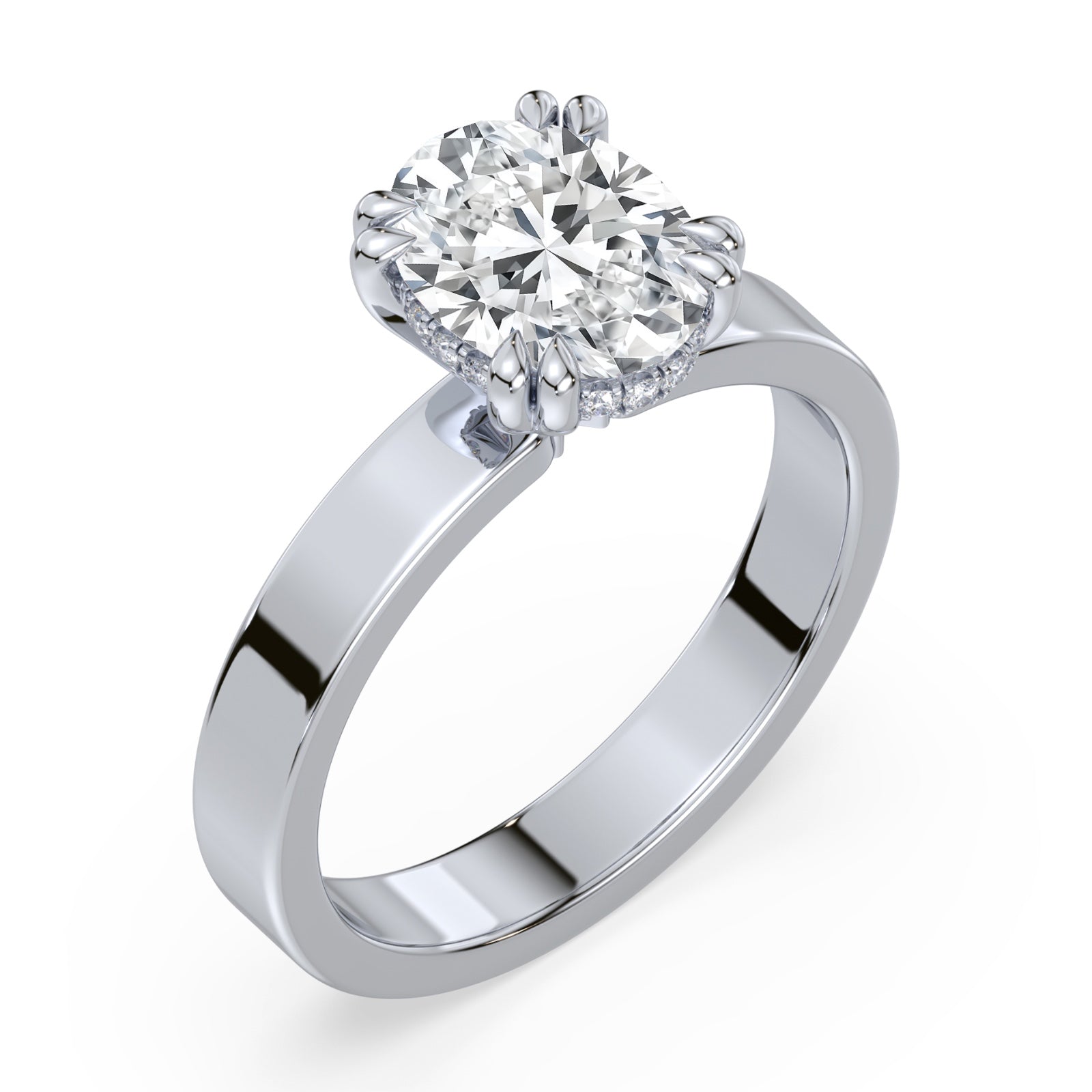 lm-preview|junie-double-claw-prong-hidden-halo-solitaire-setting|white|oval