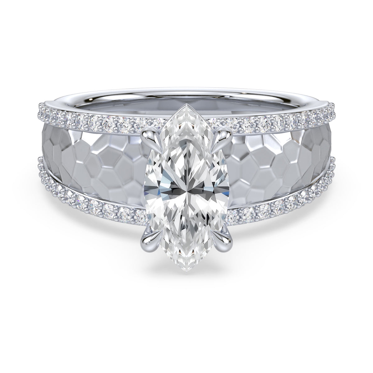 lm-preview|nell-pave-edge-hammered-cigar-band-setting|white|marquise