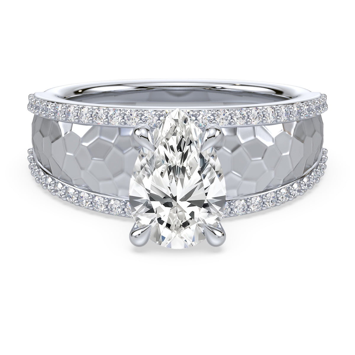 lm-preview|nell-pave-edge-hammered-cigar-band-setting|white|pear