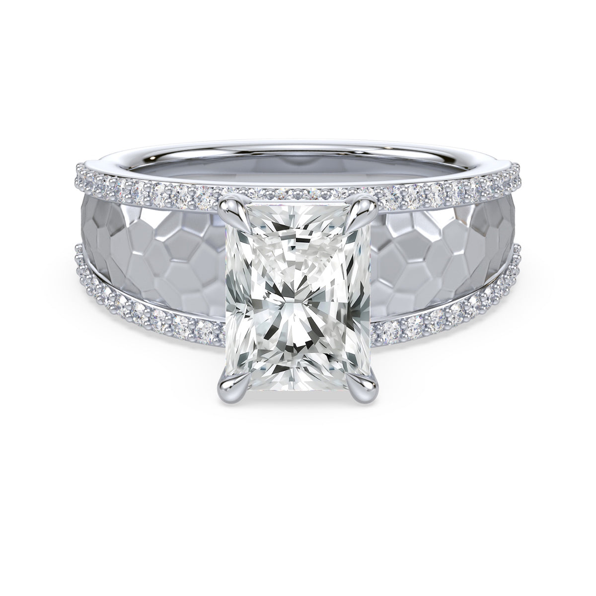 lm-preview|nell-pave-edge-hammered-cigar-band-setting|white|radiant