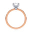Olivia Hidden Halo Solitaire Setting
