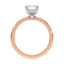 Olivia Hidden Halo Solitaire Setting
