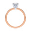 Olivia Hidden Halo Solitaire Setting