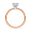 Olivia Hidden Halo Solitaire Setting
