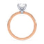 Olivia Hidden Halo Solitaire Setting
