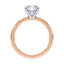 Olivia Hidden Halo Solitaire Setting