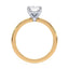 Olivia Hidden Halo Solitaire Setting