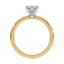 Olivia Hidden Halo Solitaire Setting