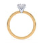 Olivia Hidden Halo Solitaire Setting