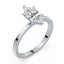 Olivia Hidden Halo Solitaire Setting
