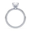 Olivia Hidden Halo Solitaire Setting