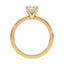 Olivia Hidden Halo Solitaire Setting